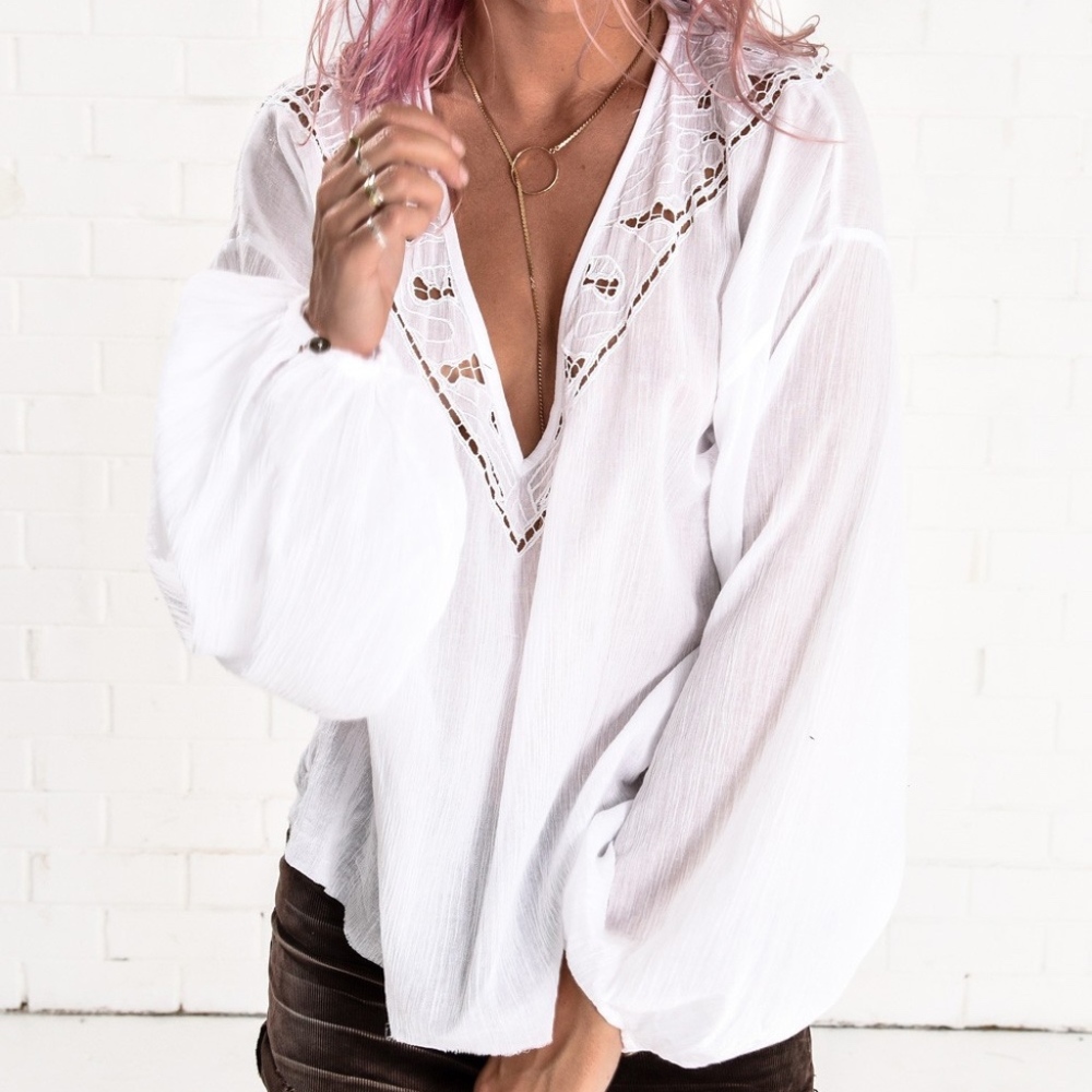 One Teaspoon + Devils Ladder Hand Cut Shirt